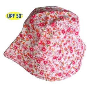Kids Toppers by Tilley Endurable Reversible Bucket Hat 6 Months- 3 Years NEW
